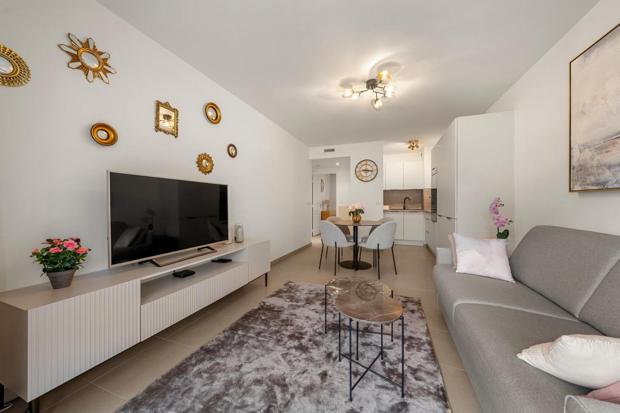 Beautiful Apartment Cannes Center Terrace Parking 외부 사진